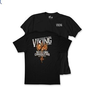 Viking Black Short Sleeve Tee